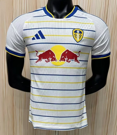 2627 Leeds United Home player version Soccer Jersey